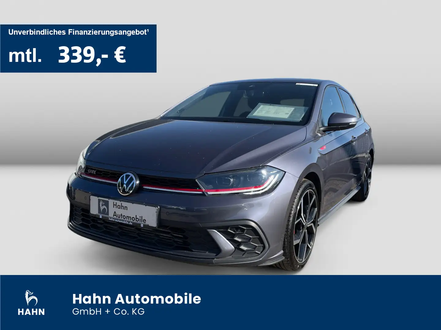 Volkswagen Polo GTI 2.0TSI DSG ACC Matrix PDC Beats Gris - 1