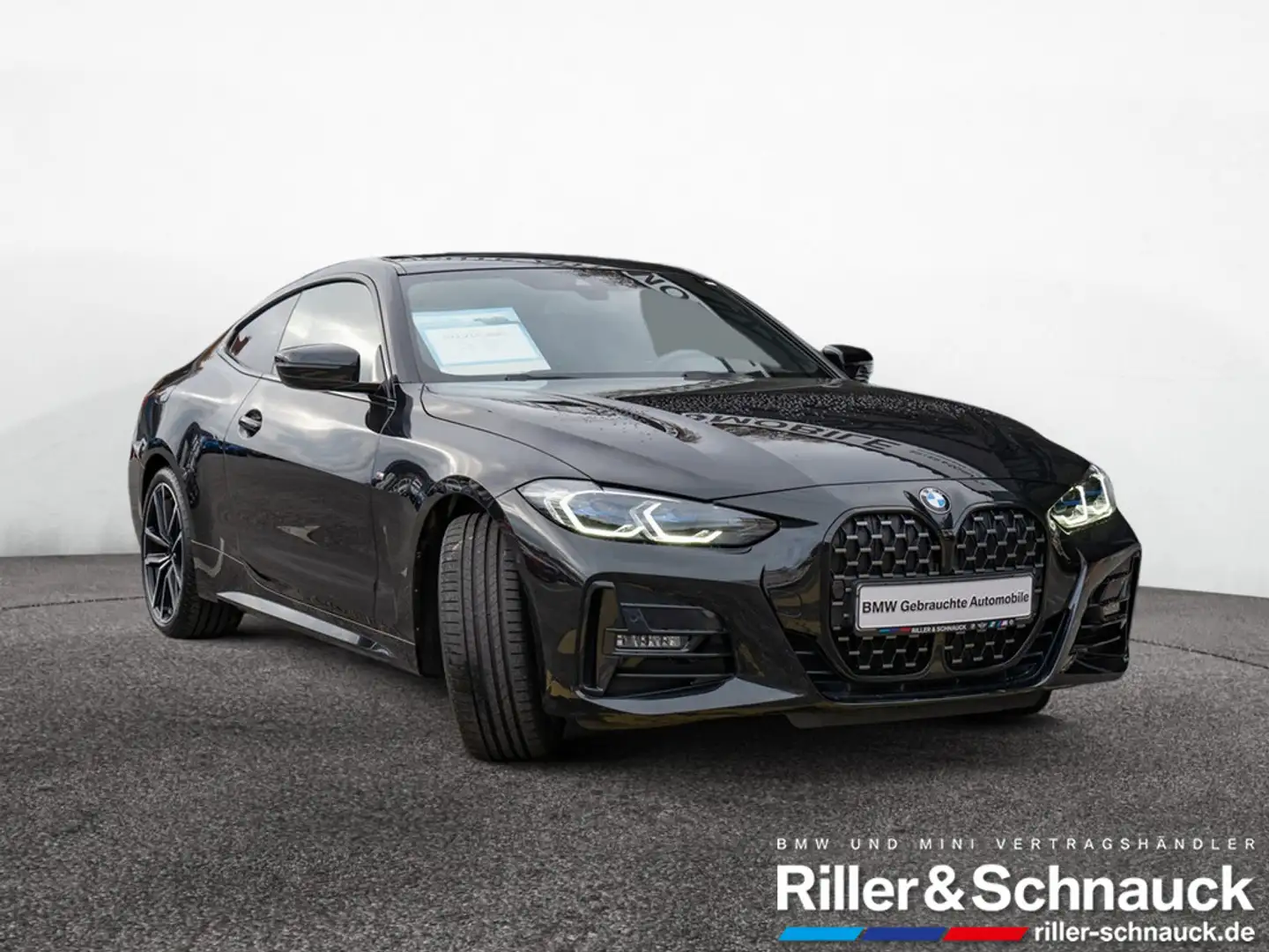 BMW 430 i Coupe xDrive M-Sport LASER+STANDHZG+eGSD Schwarz - 2