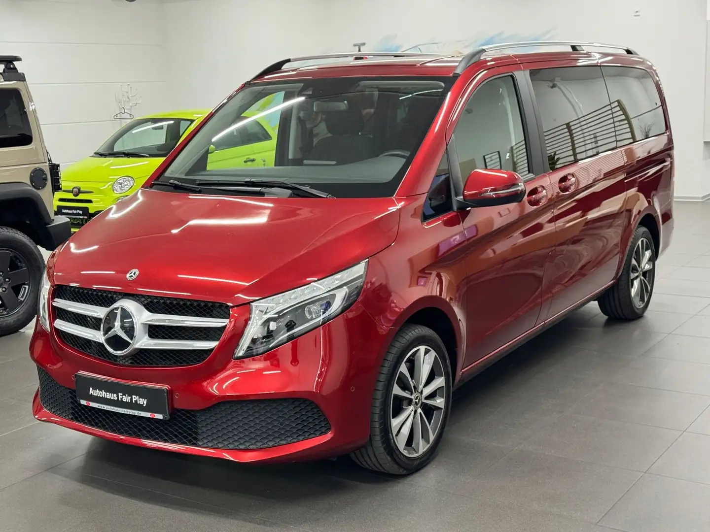 Mercedes-Benz V 250 d EDITION lang LED/CARPLAY/AHK/UNFALLFREI!! Rouge - 1