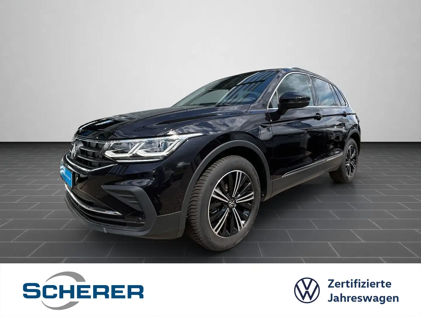 Volkswagen Tiguan 1.5 TSI Life MOVE 5J Garantie ACC CARPLAY Noir - 1