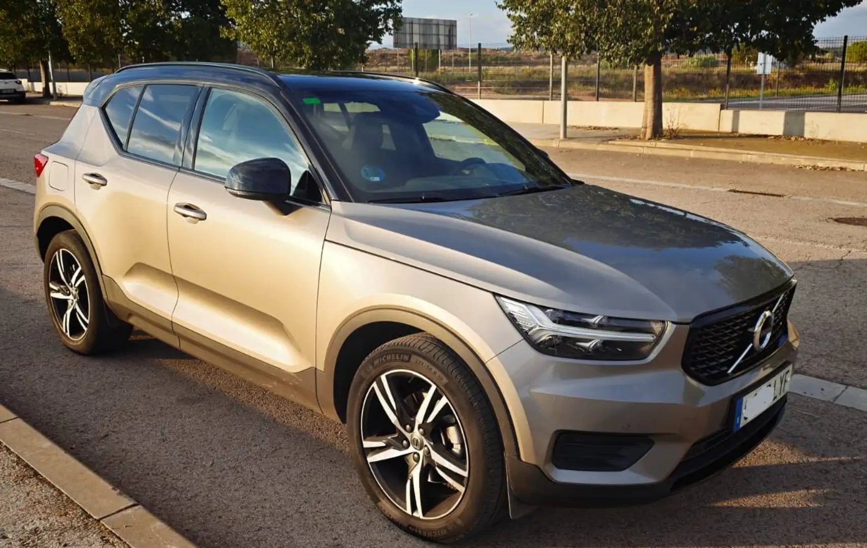 Volvo XC40 XC40 B3 R-Design Aut. R-Design Gris - 1