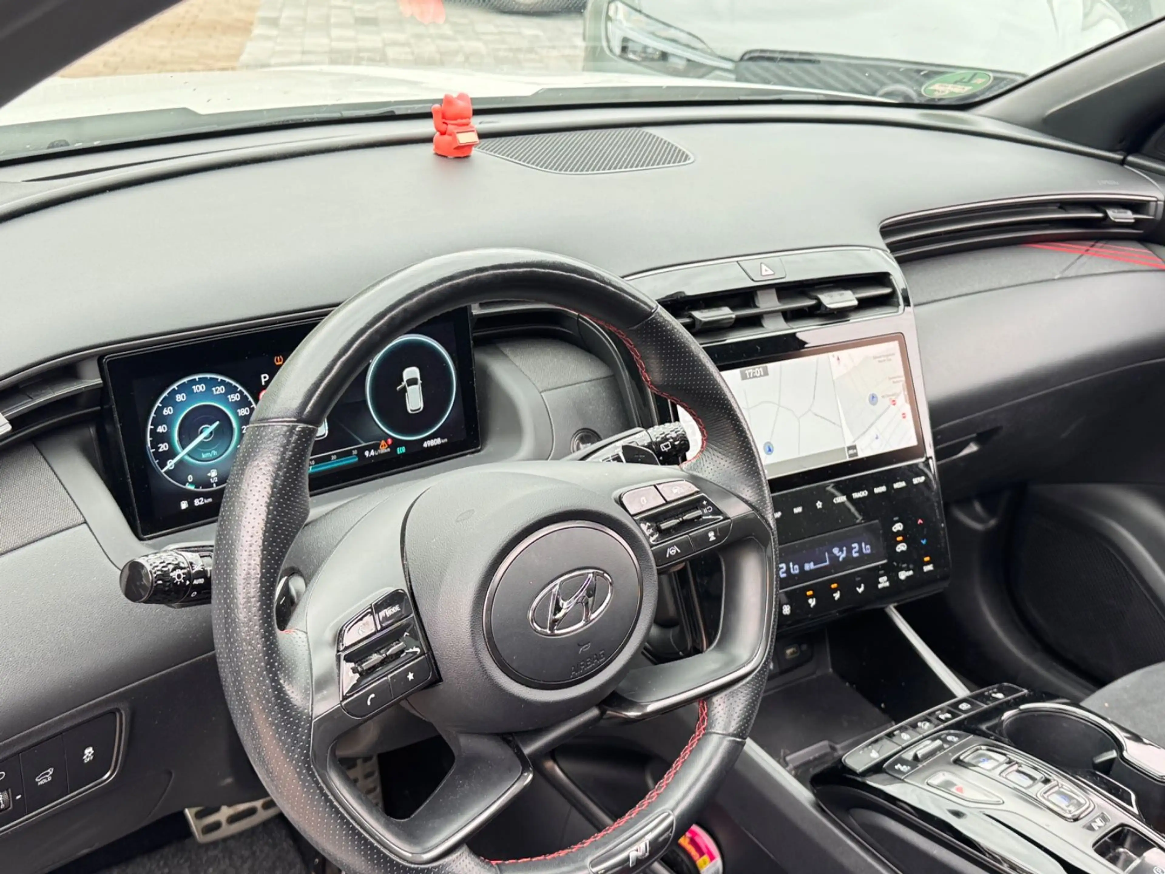 Hyundai TUCSON N-LINE AWD +PANO+T-LEDER+NAVI+AUTO — photo 12
