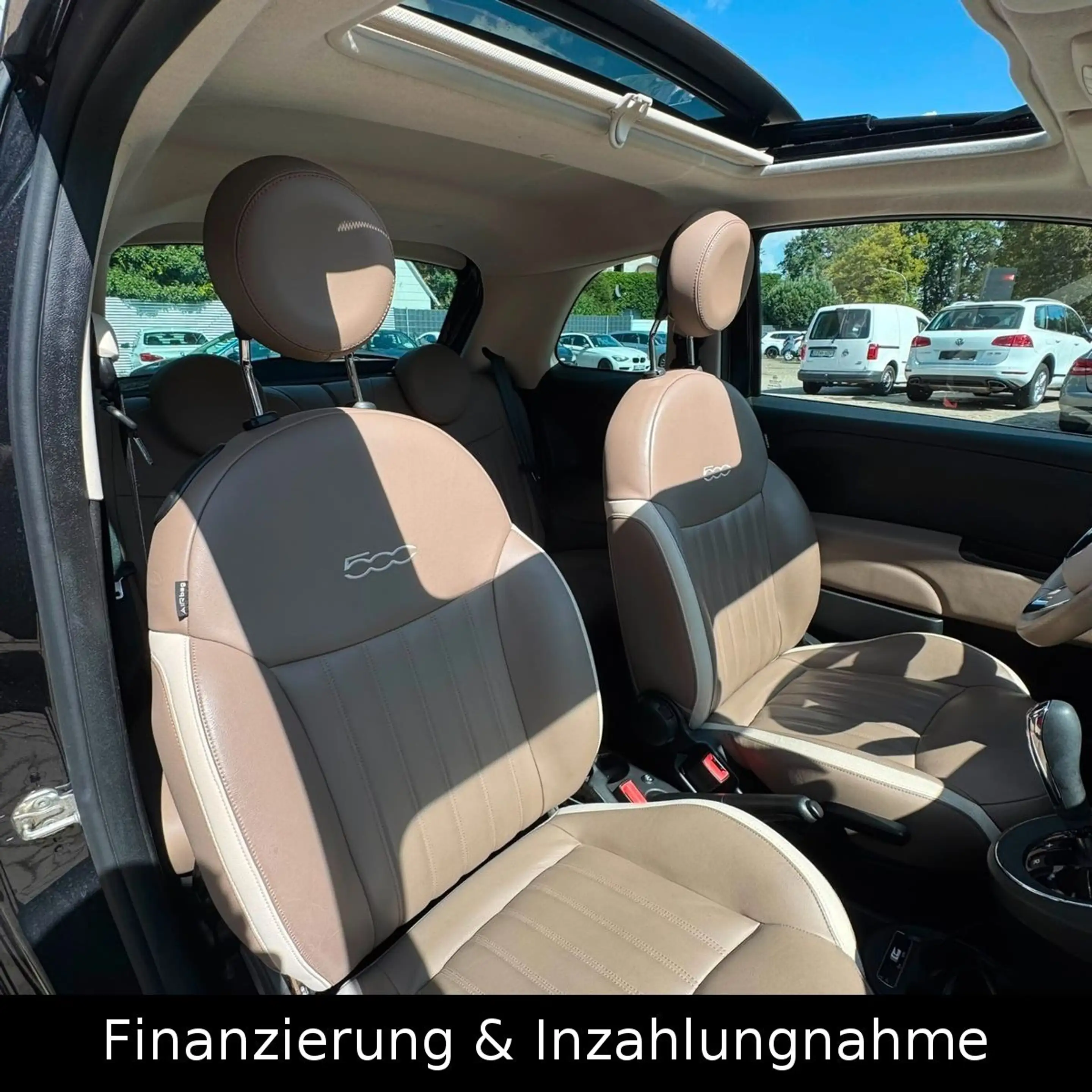 Fiat 500 Automatik AppleCar Navi Pano SHZ PDC — photo 10