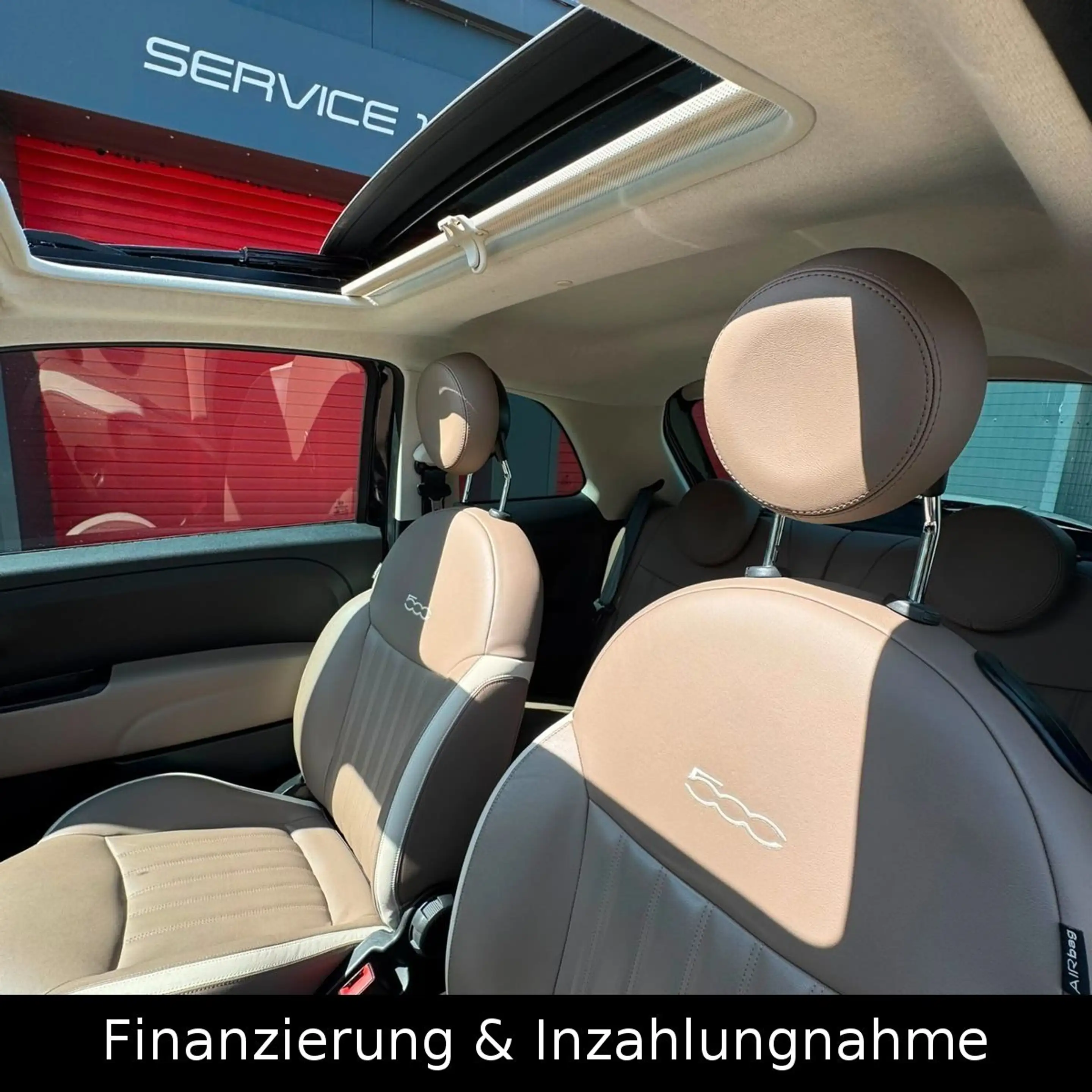 Fiat 500 Automatik AppleCar Navi Pano SHZ PDC — photo 9
