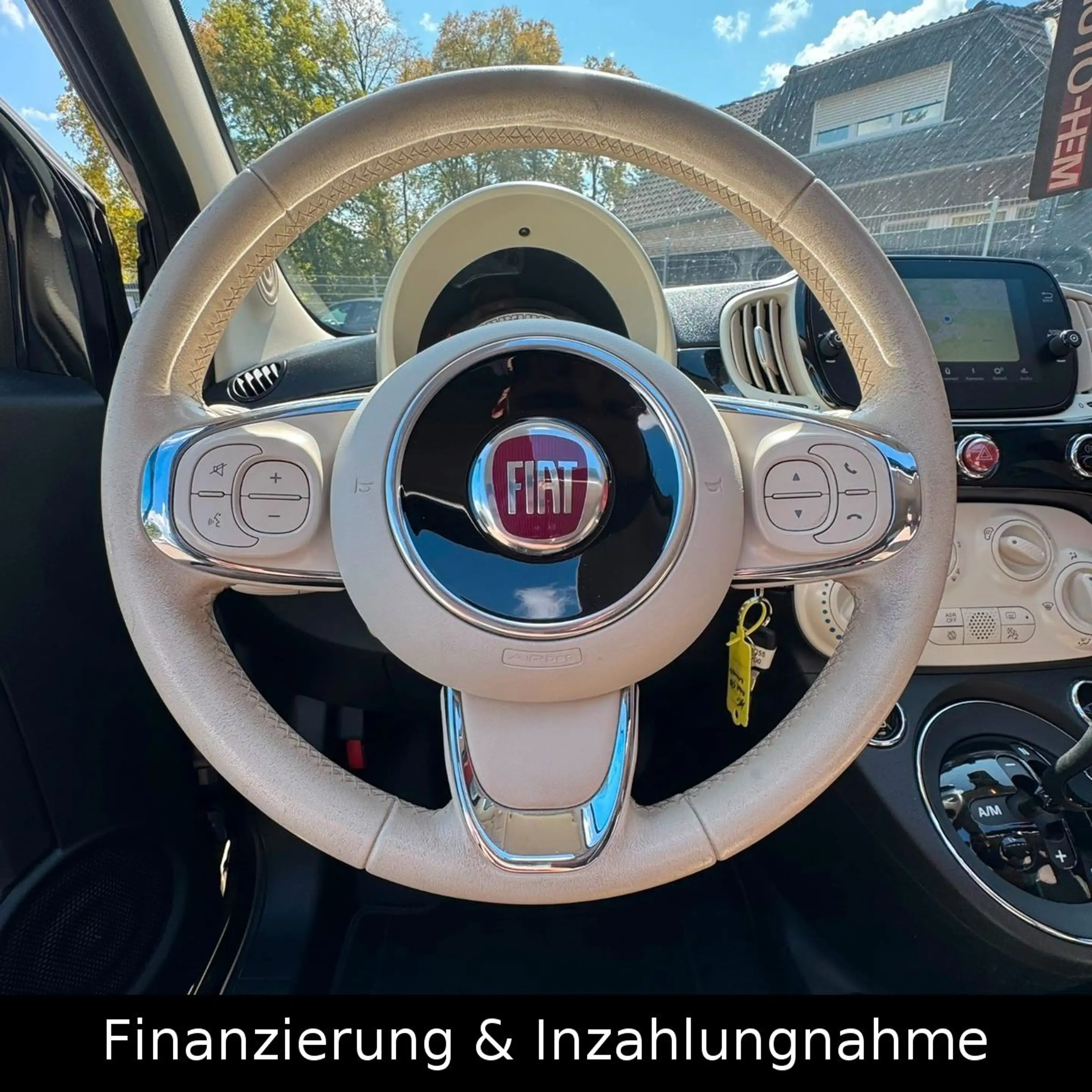 Fiat 500 Automatik AppleCar Navi Pano SHZ PDC — photo 15