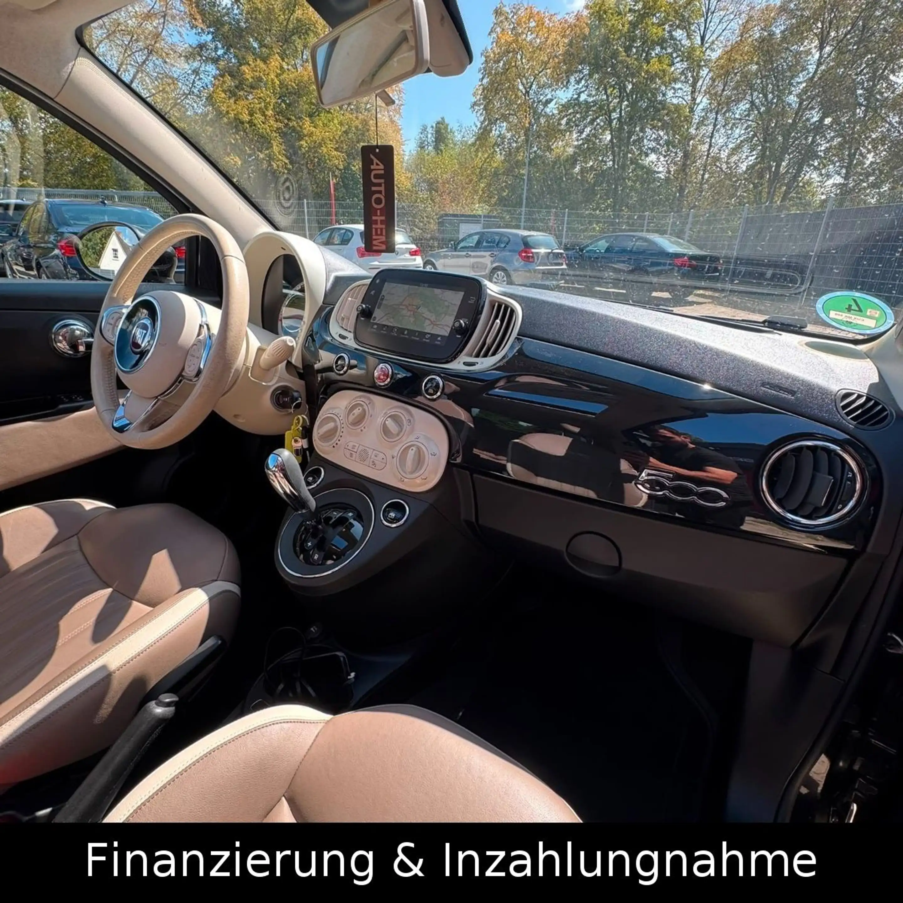 Fiat 500 Automatik AppleCar Navi Pano SHZ PDC — photo 14