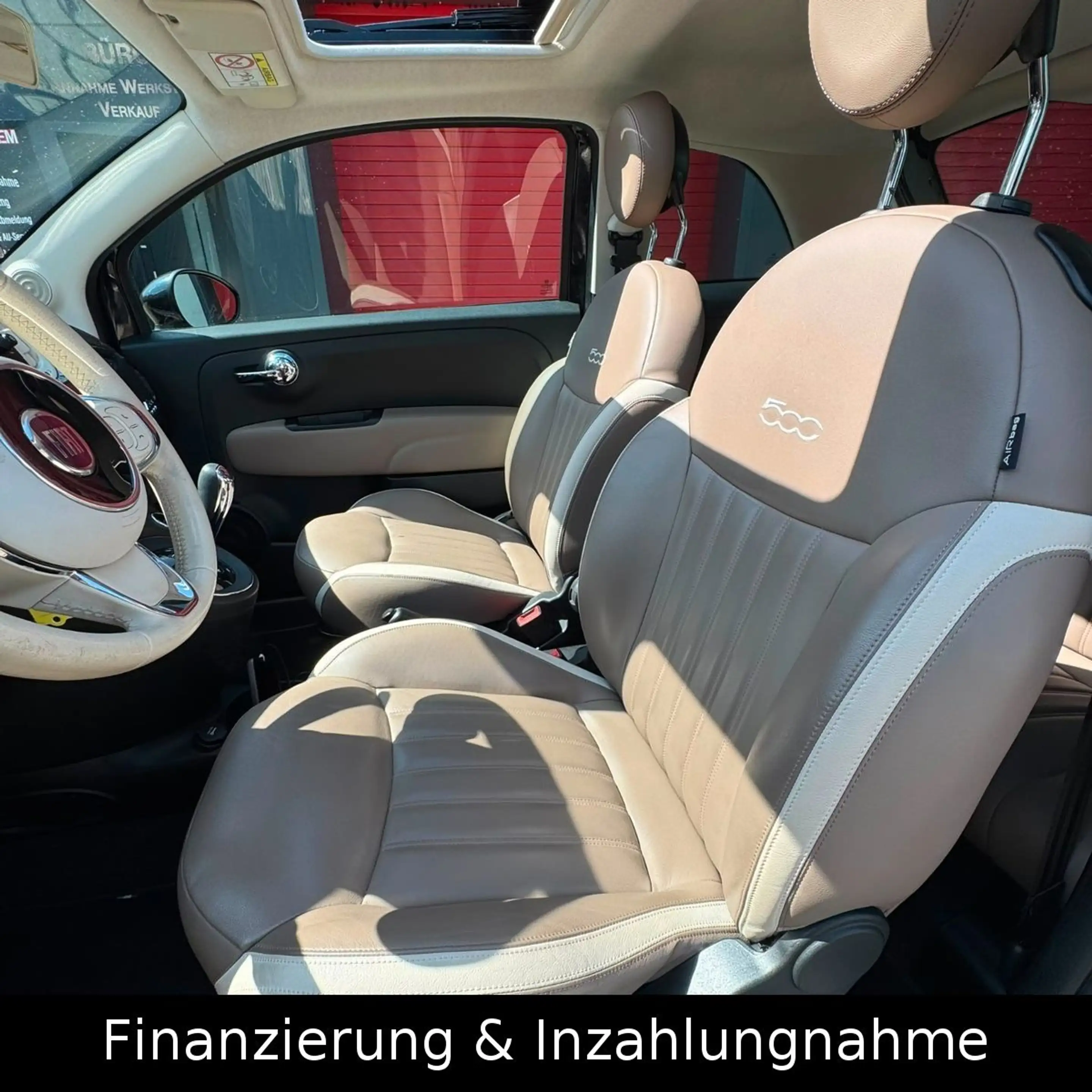 Fiat 500 Automatik AppleCar Navi Pano SHZ PDC — photo 11