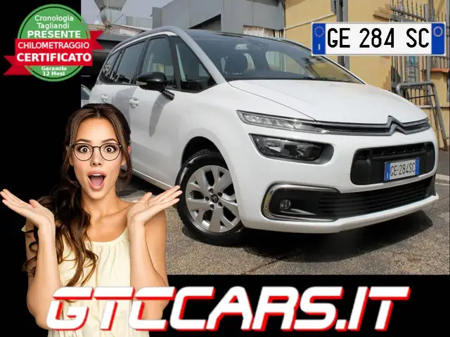 Citroen Grand C4 SpaceTourer 1.5hdi 130 EAT8 Retrocamera UNIPRO IVA DEDUCIBILE