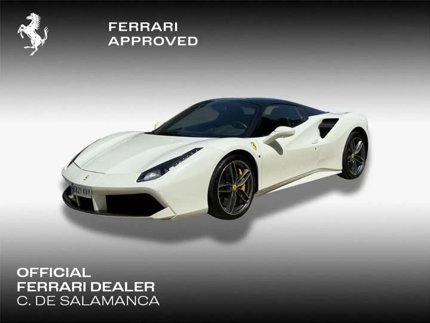 Ferrari 488 Spider DCT Blanc - 1