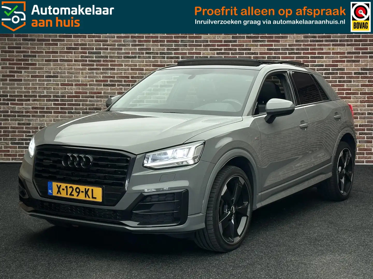 Audi Q2 2.0 TFSI quattro Sport Panorama Leer Stoelvrwm Led Gris - 1