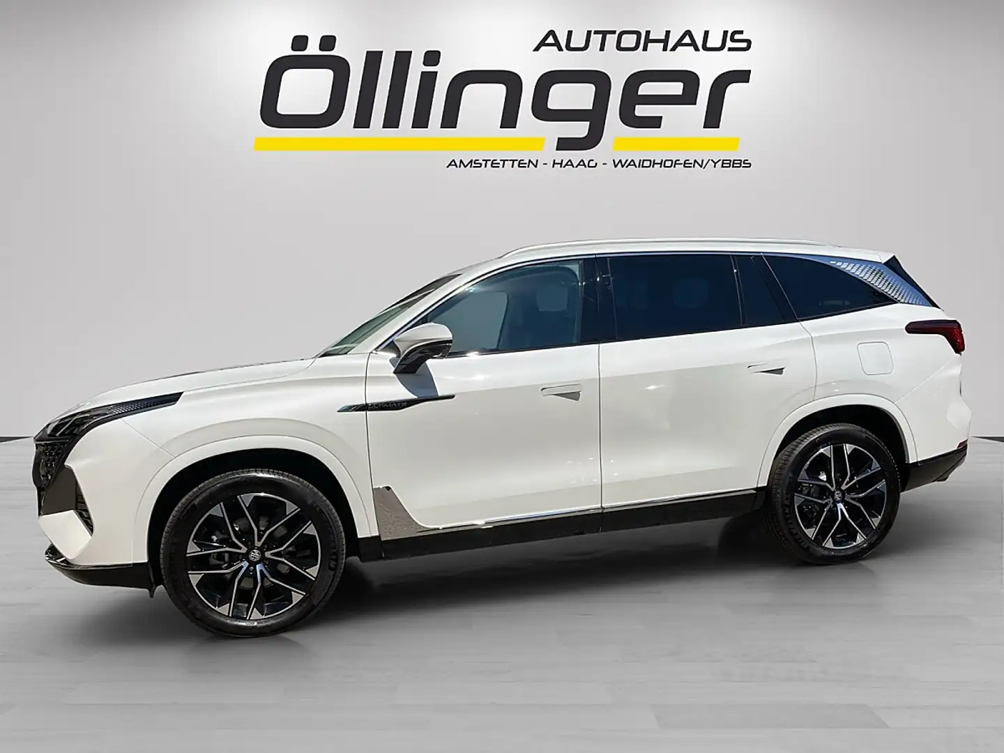 MG MGS9 1,5 PHEV Premium + Österreich Paket! Weiß - 2