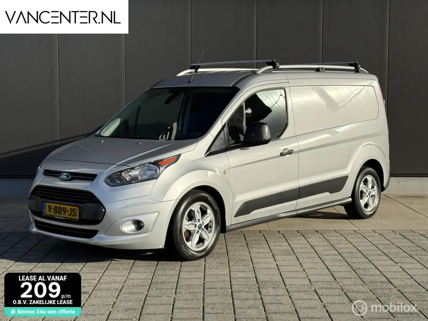 Ford Transit Connect 1.5 TDCI L2 Automaat Trekhaak EURO 6 Silber - 1