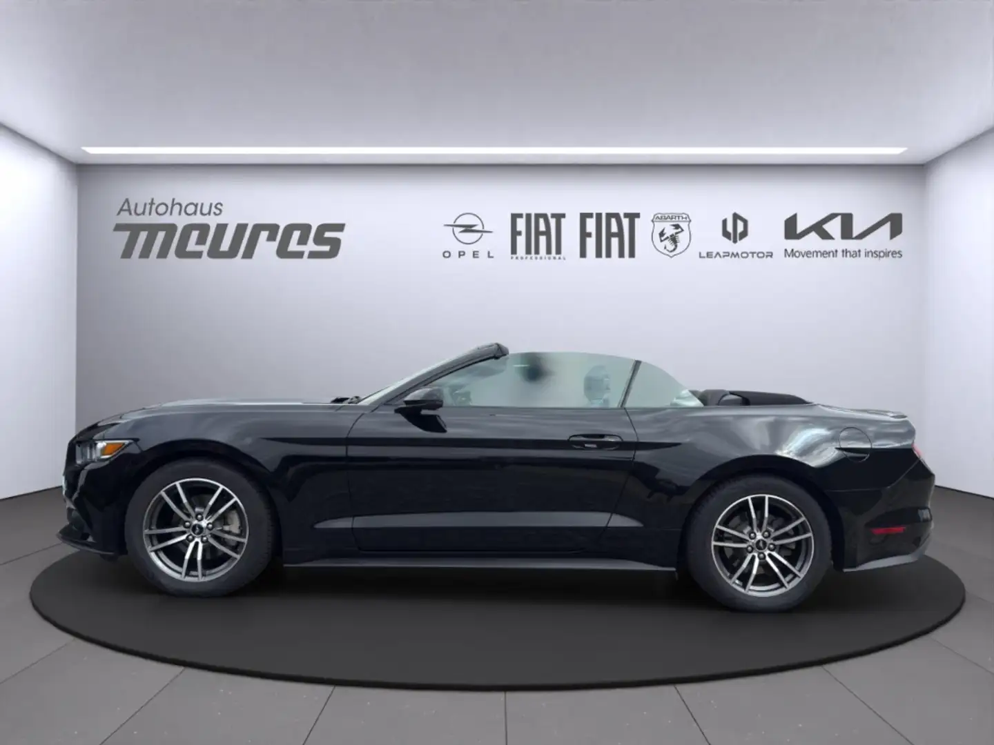 Ford Mustang Convertible 2.3 EcoBoost !! US Modell !! SELTEN !! Negro - 2