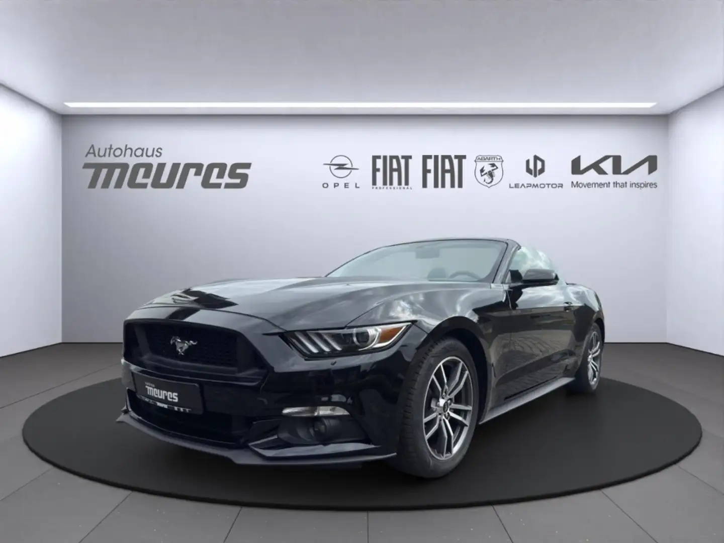Ford Mustang Convertible 2.3 EcoBoost !! US Modell !! SELTEN !! Negro - 1