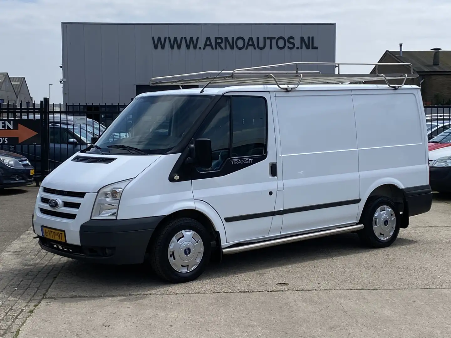 Ford Transit 260S 2.2 TDCI SHD, 3-PERSOONS, AIRCO, CRUISE CONTR Blanc - 1