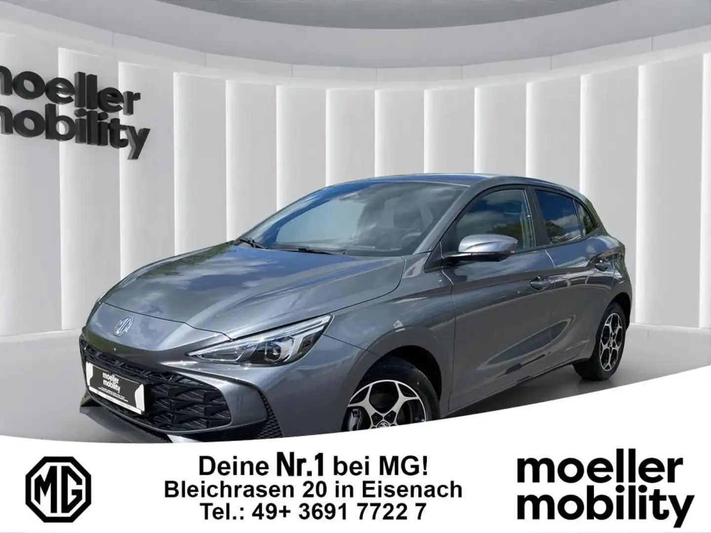 MG MG3 1.5 Hybrid + Luxury inkl. 7 Jahre Garantie! Grau - 1