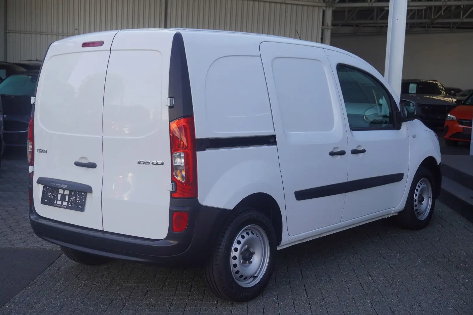 Mercedes-Benz Citan Kasten 108 CDI lang Klima/Wenig KM /1.Hand Blanc - 2