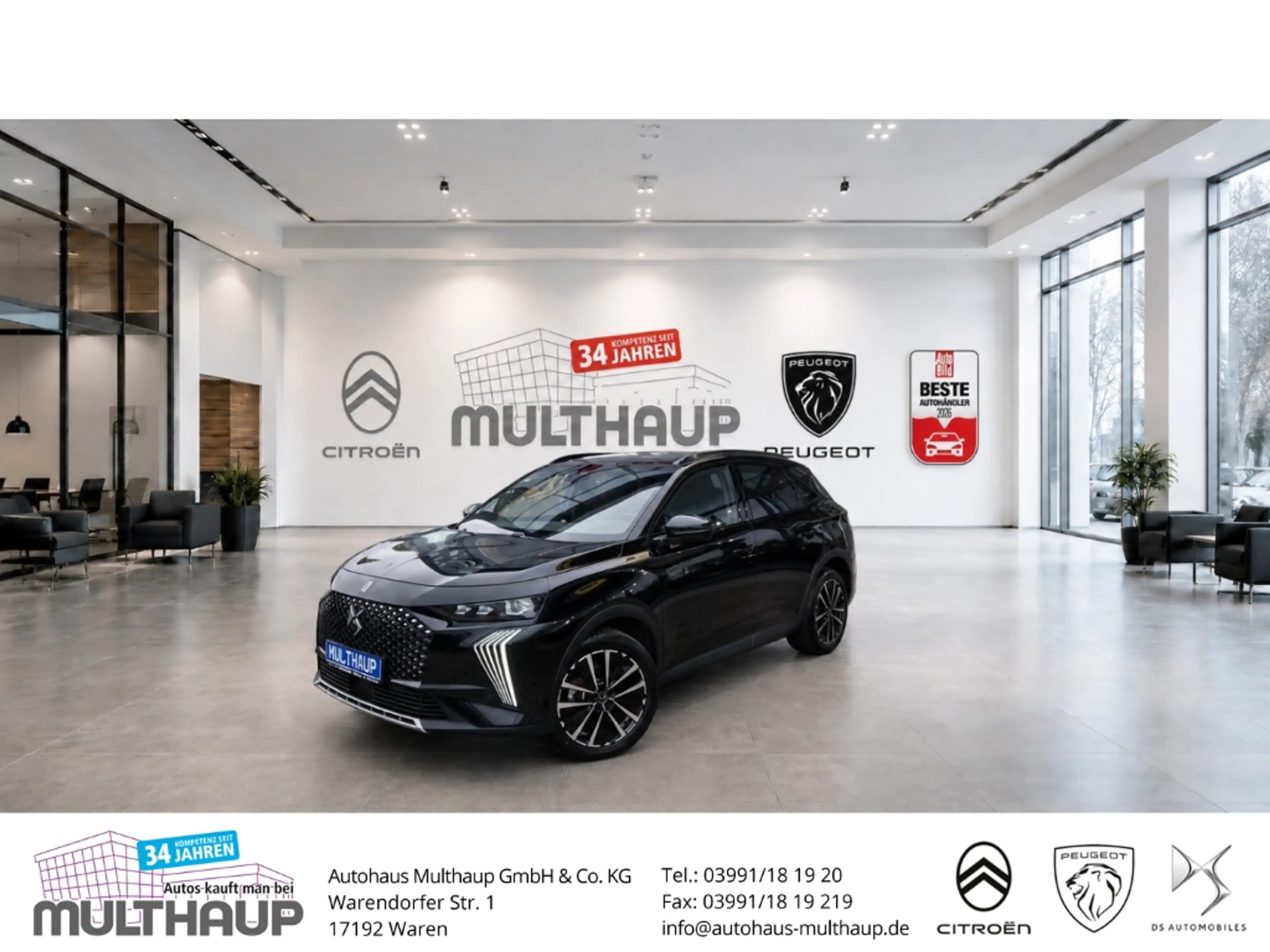 DS Automobiles DS 7 DS Pallas BlueHDi 130 EAT8