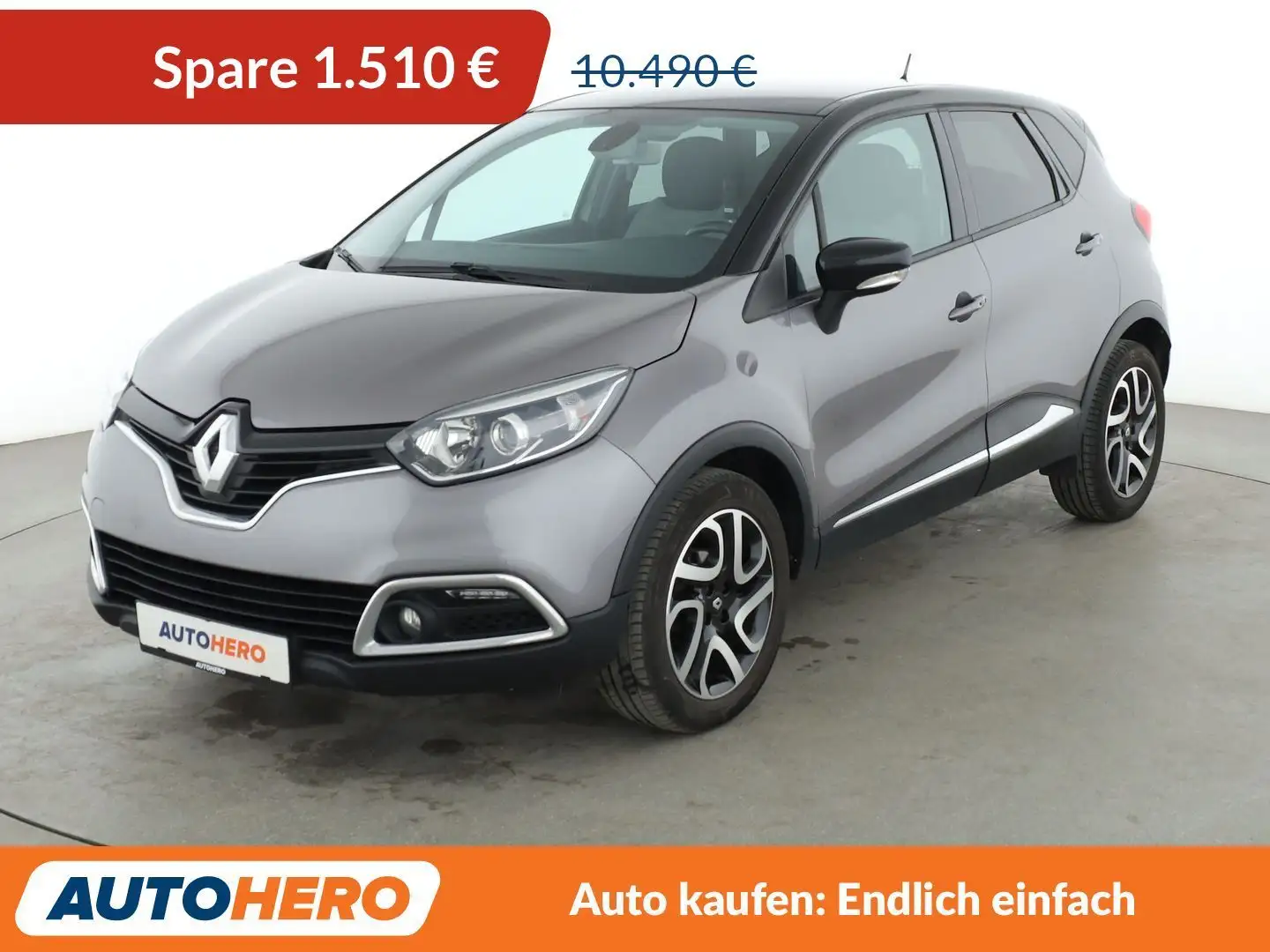 Renault Captur 0.9 Energy Intens*NAVI*TEMPO*CAM*PDC*ALU* Grau - 1