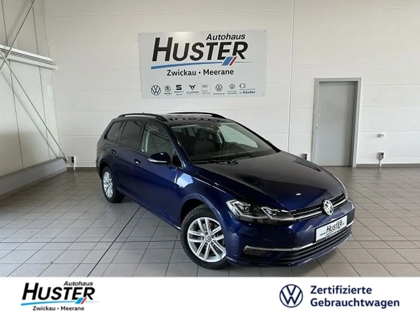 Volkswagen Golf Variant VII Variant CL 1.0 TSI OPF *LED,NAVI,ACC* Blau - 1
