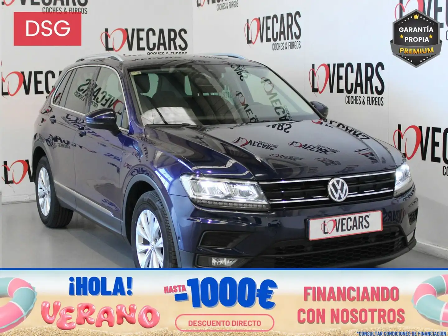 Volkswagen Tiguan 2.0TDI Advance DSG 110kW Azul - 1