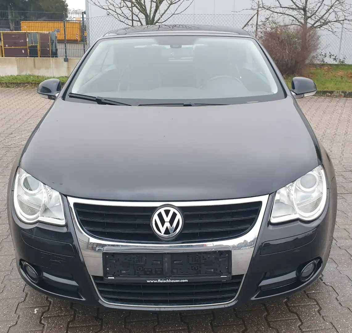 Volkswagen Eos Eos 1.6 FSI .Panorama. Alufelgen. Leder.Navigation Negro - 1