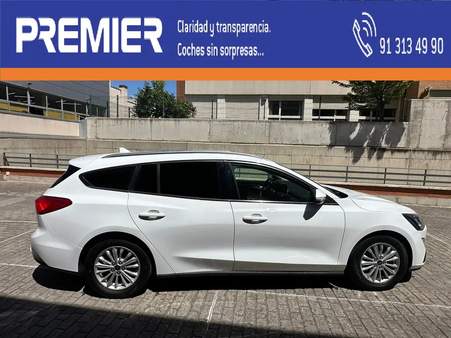 Ford Focus Sb. 1.5TDCi Titanium 120 Blanco - 1