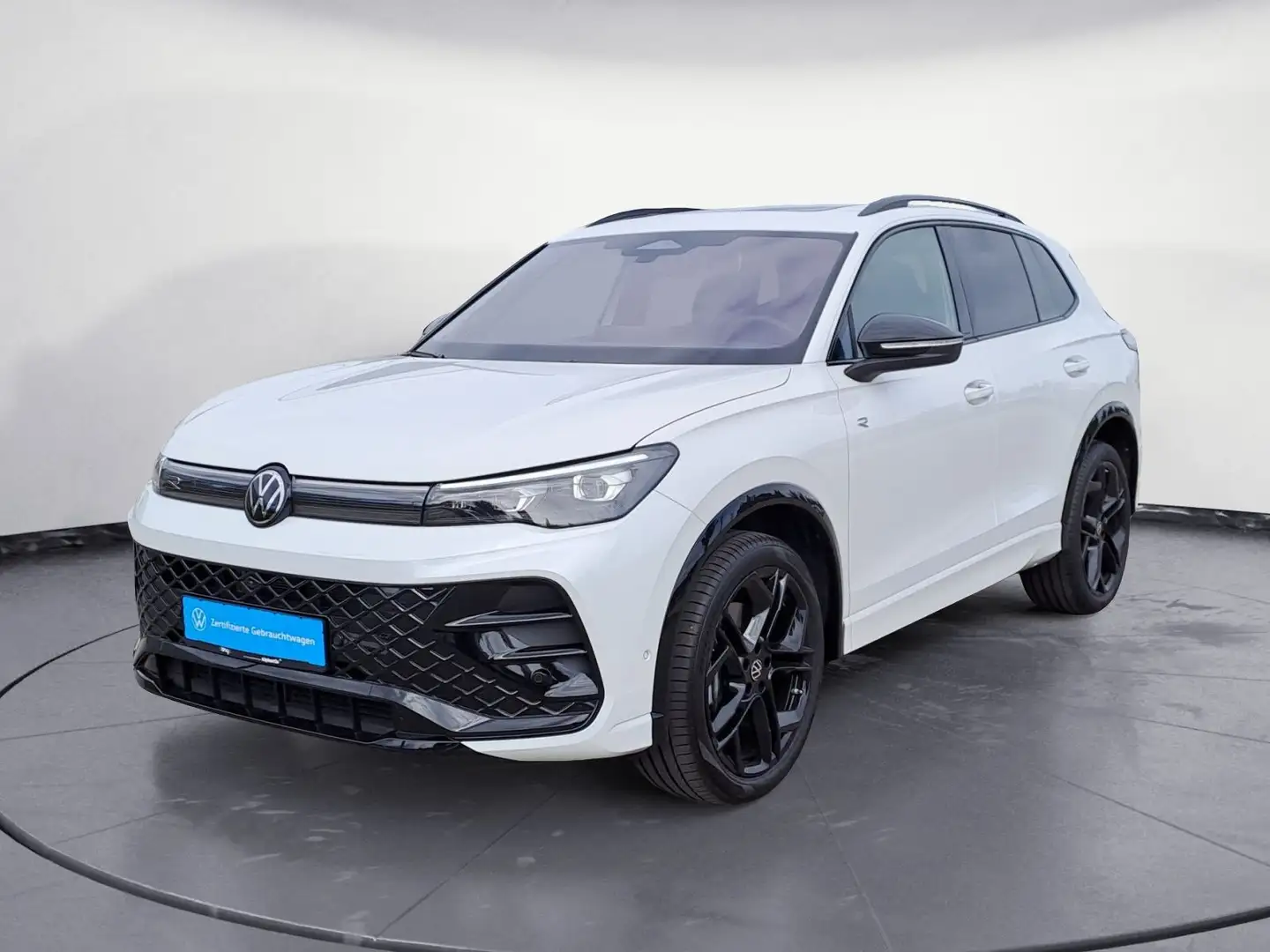 Volkswagen Tiguan 2.0 TDI DSG 4Motion R-Line AHK Pano h/k Weiß - 2