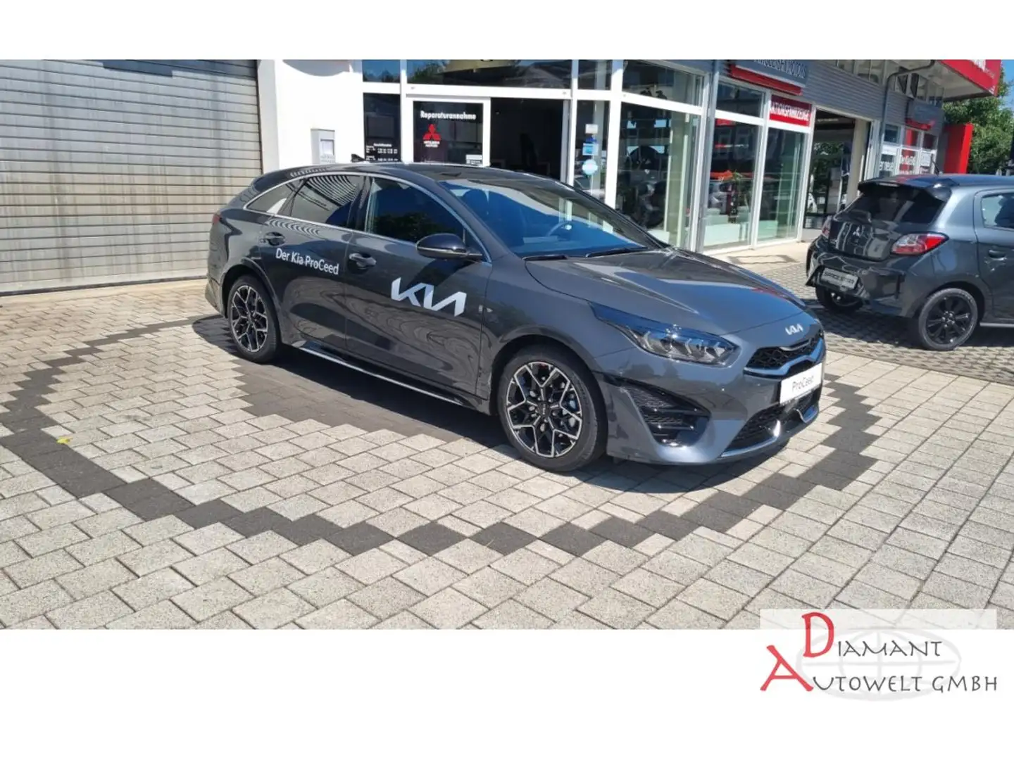 Kia ProCeed / pro_cee'd 1.5T 140 GT-Line DCT7 mit Glasdach, Leder- und Tec Grau - 2