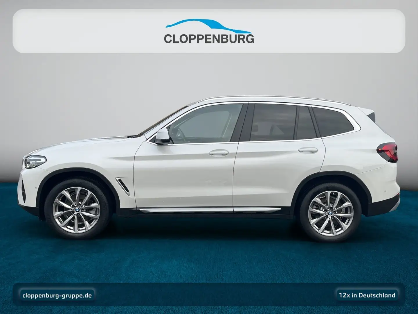 BMW X3 xDrive20d ZA AHK+Navi+SHZ+HiFi+Fernl.Ass+LED Weiß - 2