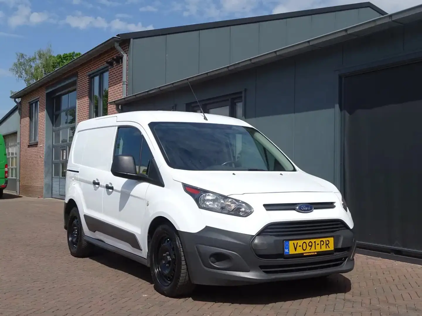 Ford Transit Connect 1.5 TDCI EURO 6 SCH. DEUR TR. HAAK CR. CONTROL Wit - 1