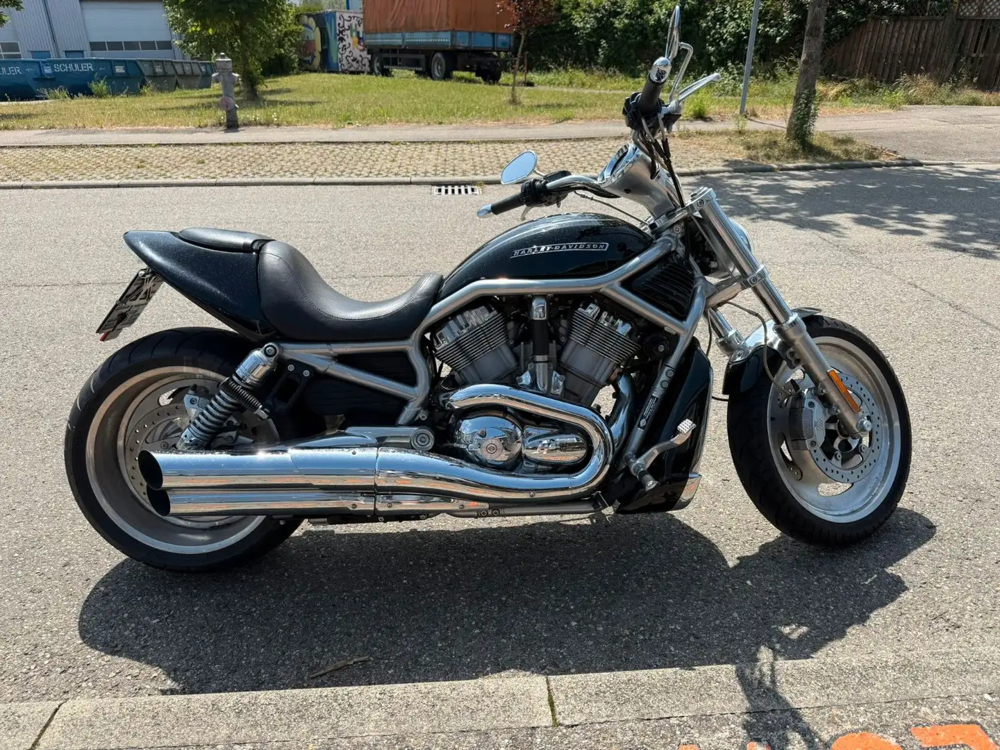 Harley-Davidson VRSCAW V-Rod| Porsche Motor Black - 1