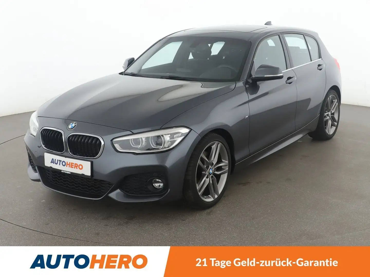 BMW 125 125i M Sport*NAVI*TEMPO*LED*PDC*SHZ* Gris - 1