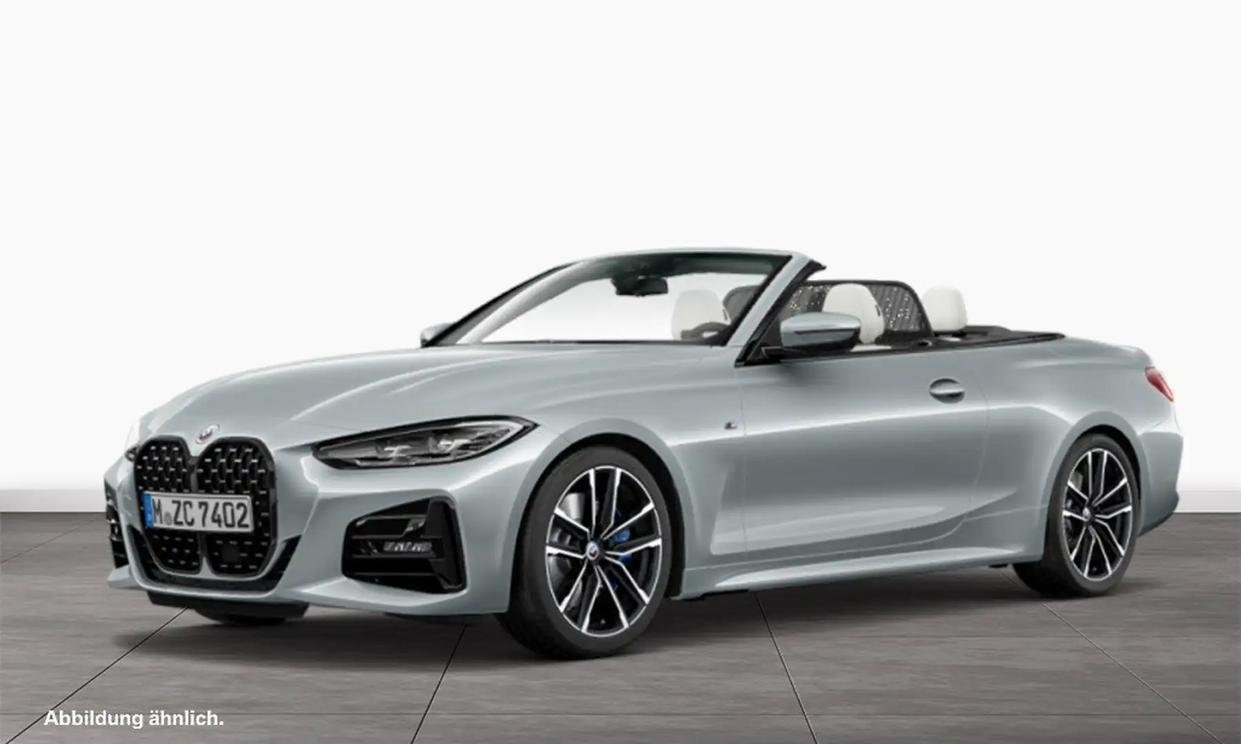 BMW 420 i Cabrio M Sport HK HiFi DAB WLAN Standhzg. Grijs - 1