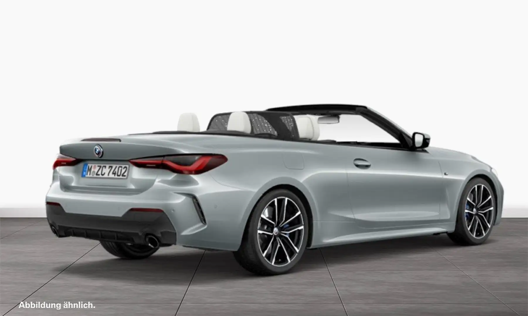 BMW 420 i Cabrio M Sport HK HiFi DAB WLAN Standhzg. Grijs - 2