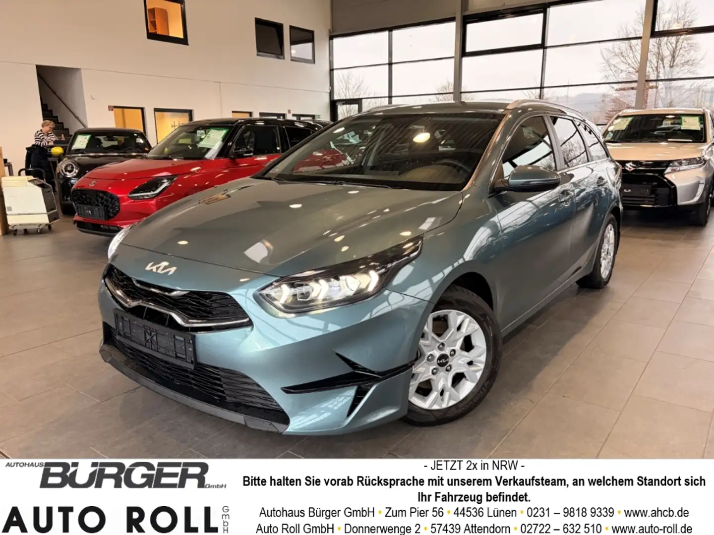 Kia Ceed SW / cee'd SW 1.5 T-GDI Navi LED Kamera DAB CarPlay SHZ LenkradH Grau - 1