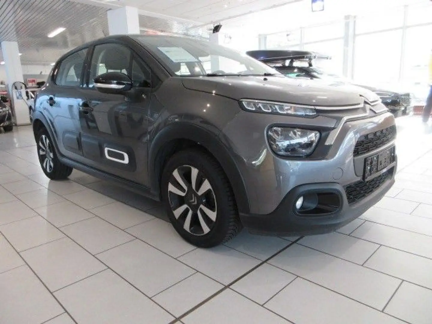 Citroen C3 Shine Pack 1.2T LED/NAVI/PDC+CAM/ALU/DAB Grau - 2