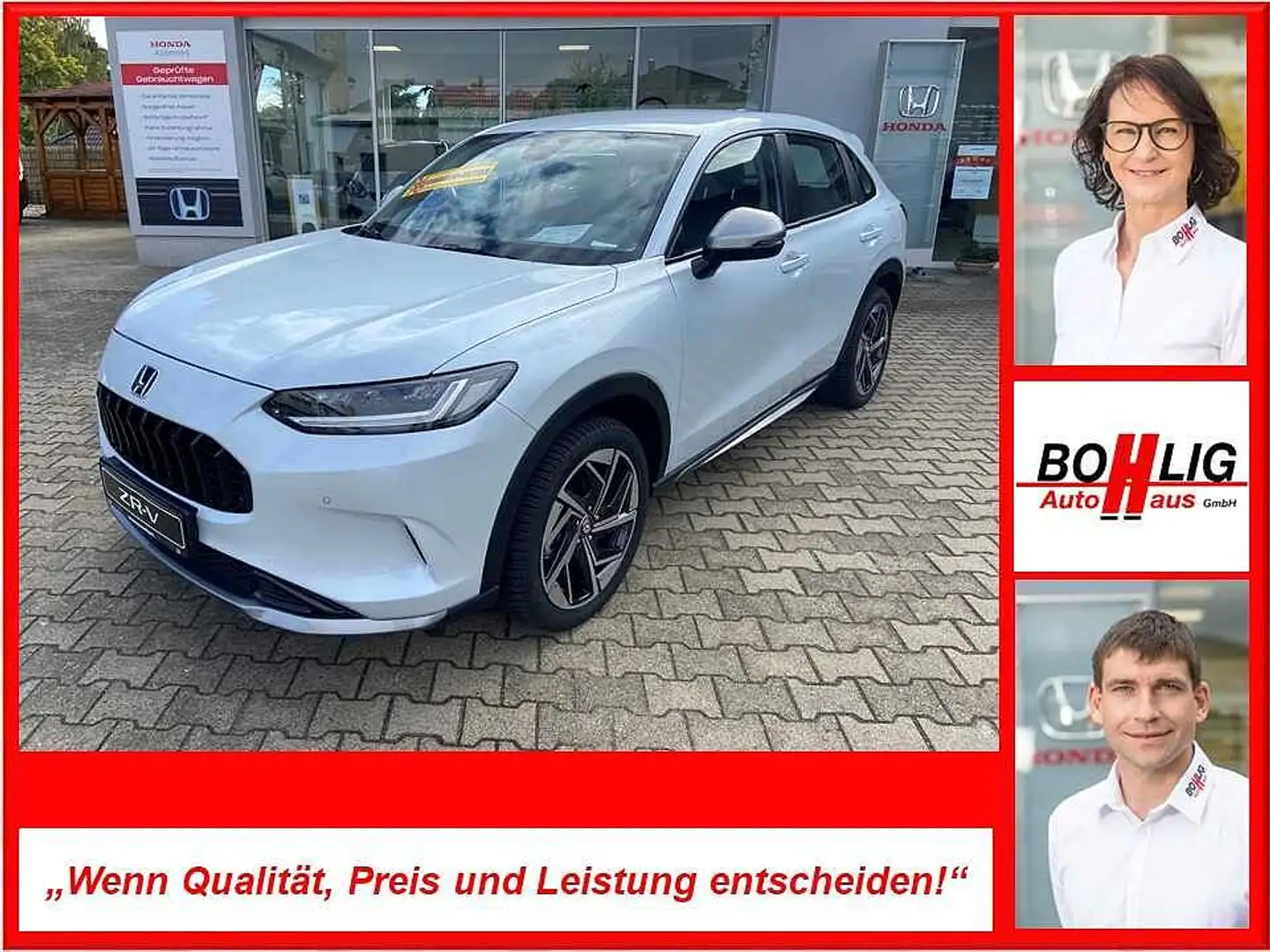 Honda ZR-V Hybrid e:HEV 2.0 i-MMD Elegance19-Zoll Wit - 1