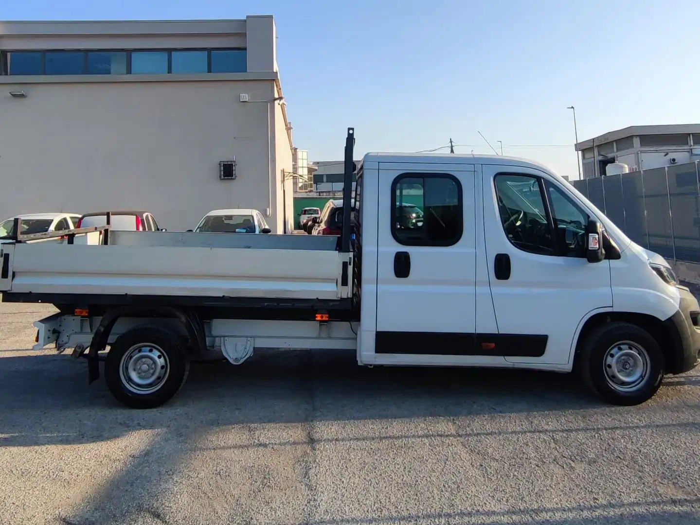 Fiat Ducato 35 LH1 2.3 M-JET CASSONE DOPPIA CABINA 7 PTI-2021 Bianco - 2