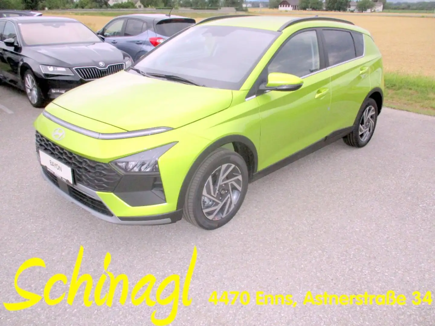 Hyundai BAYON Comfort Line 1.0 T-GDI y6bc1 Grün - 1