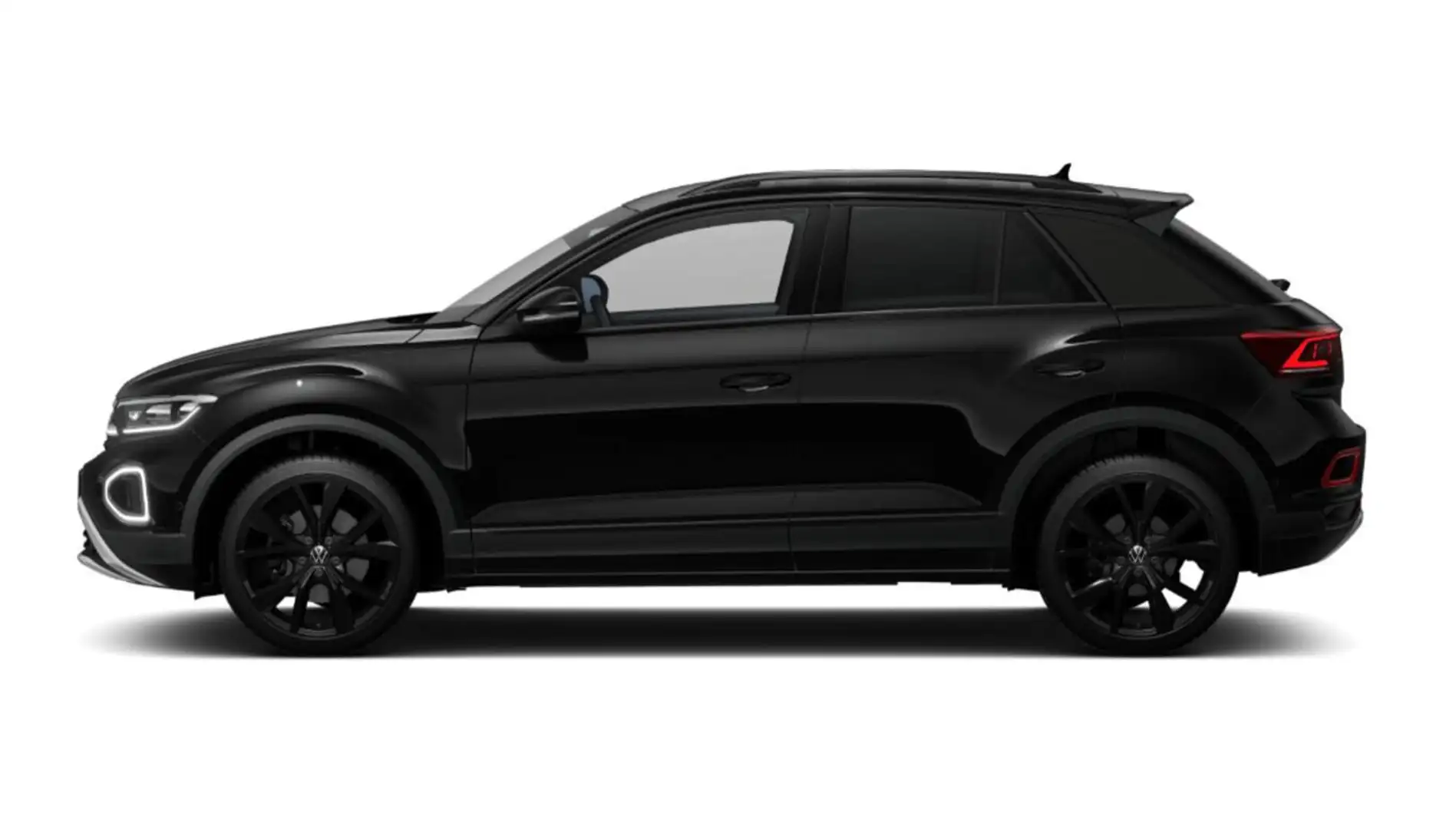Volkswagen T-Roc Style 1.5 TSI DSG BlackP Matrix Nav IQ 19Z 110 ... Schwarz - 2