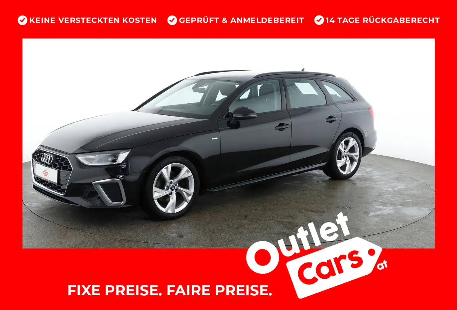 Audi A4 35 TDI S line Чёрный - 1