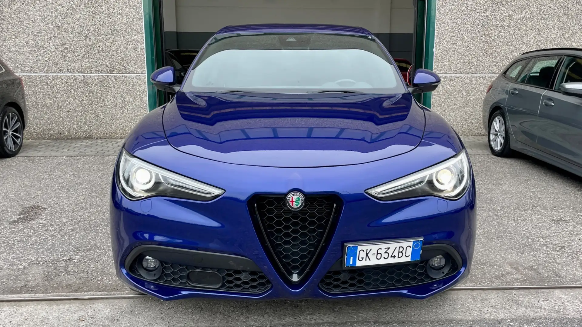 Alfa Romeo Stelvio ALFA ROMEO STELVIO 2.2 Q4 TI TURBODIESEL 210CV - V Blau - 2