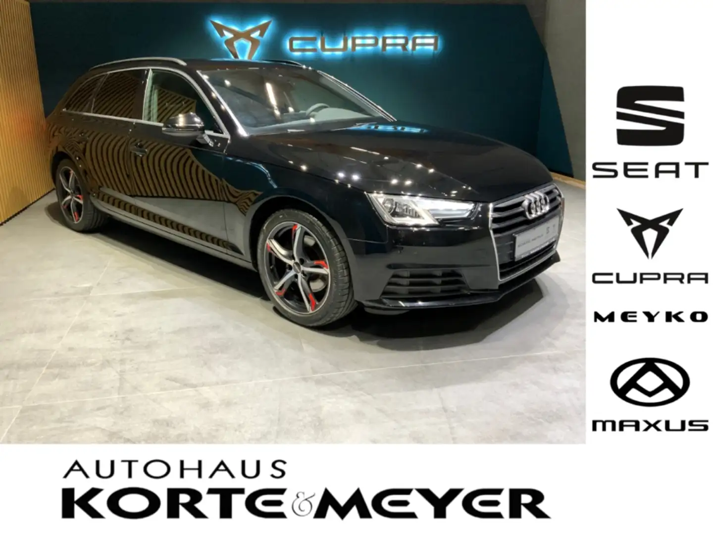 Audi A4 Avant 1.4TFSI S-tronic+Tempomat +Sitzhzg+Navi Schwarz - 1