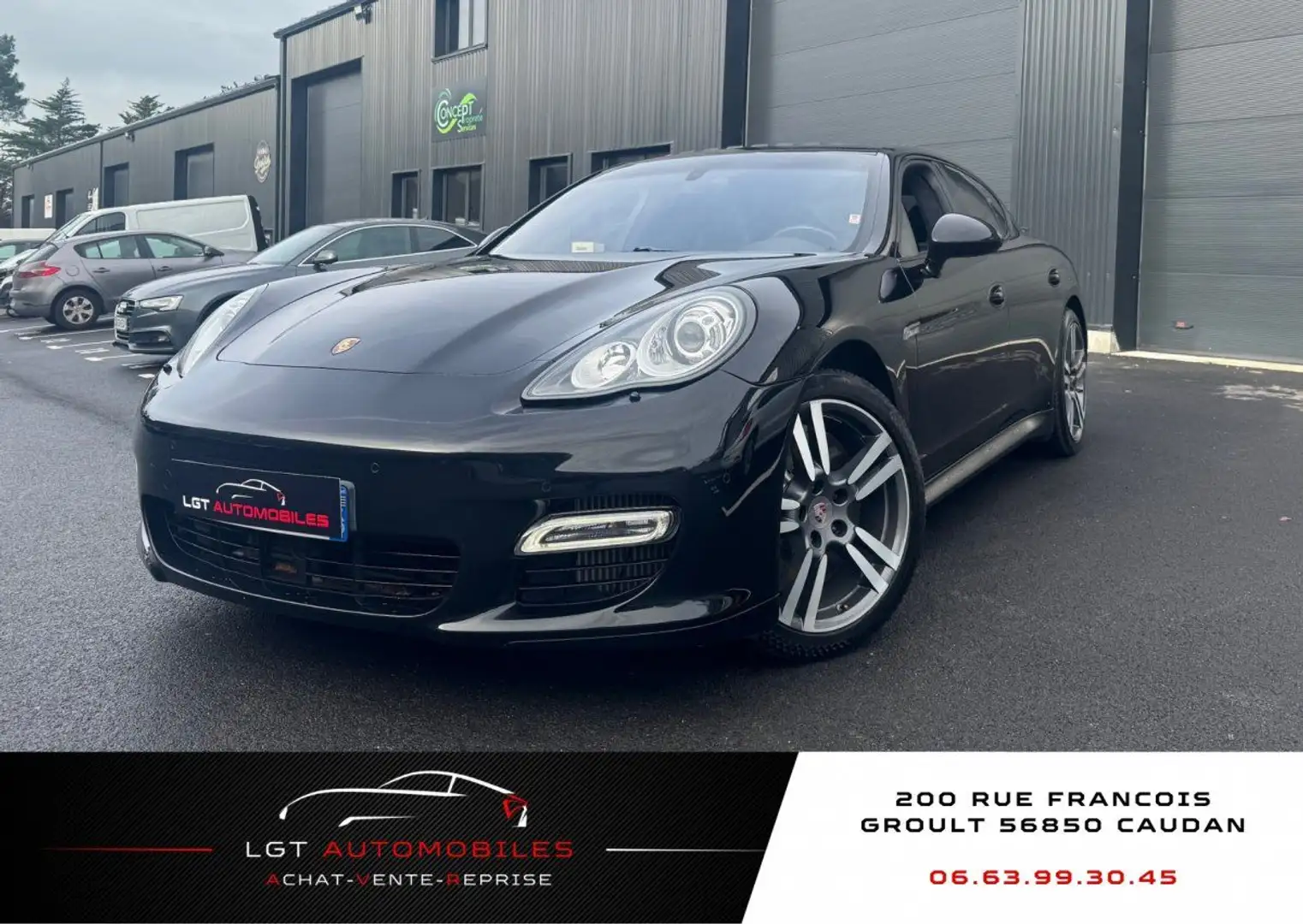 Porsche Panamera I (970) Turbo PDK Noir - 1