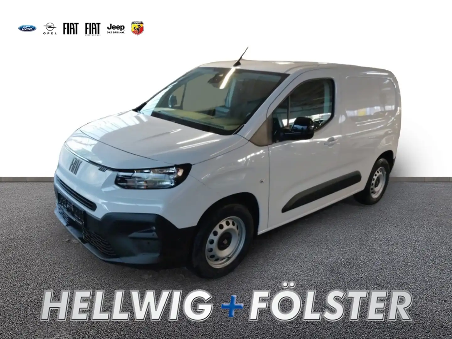 Fiat Doblo Elektro L1H1 Kawa 50Kwh 3-Sitzer + Navi digitales Weiß - 1
