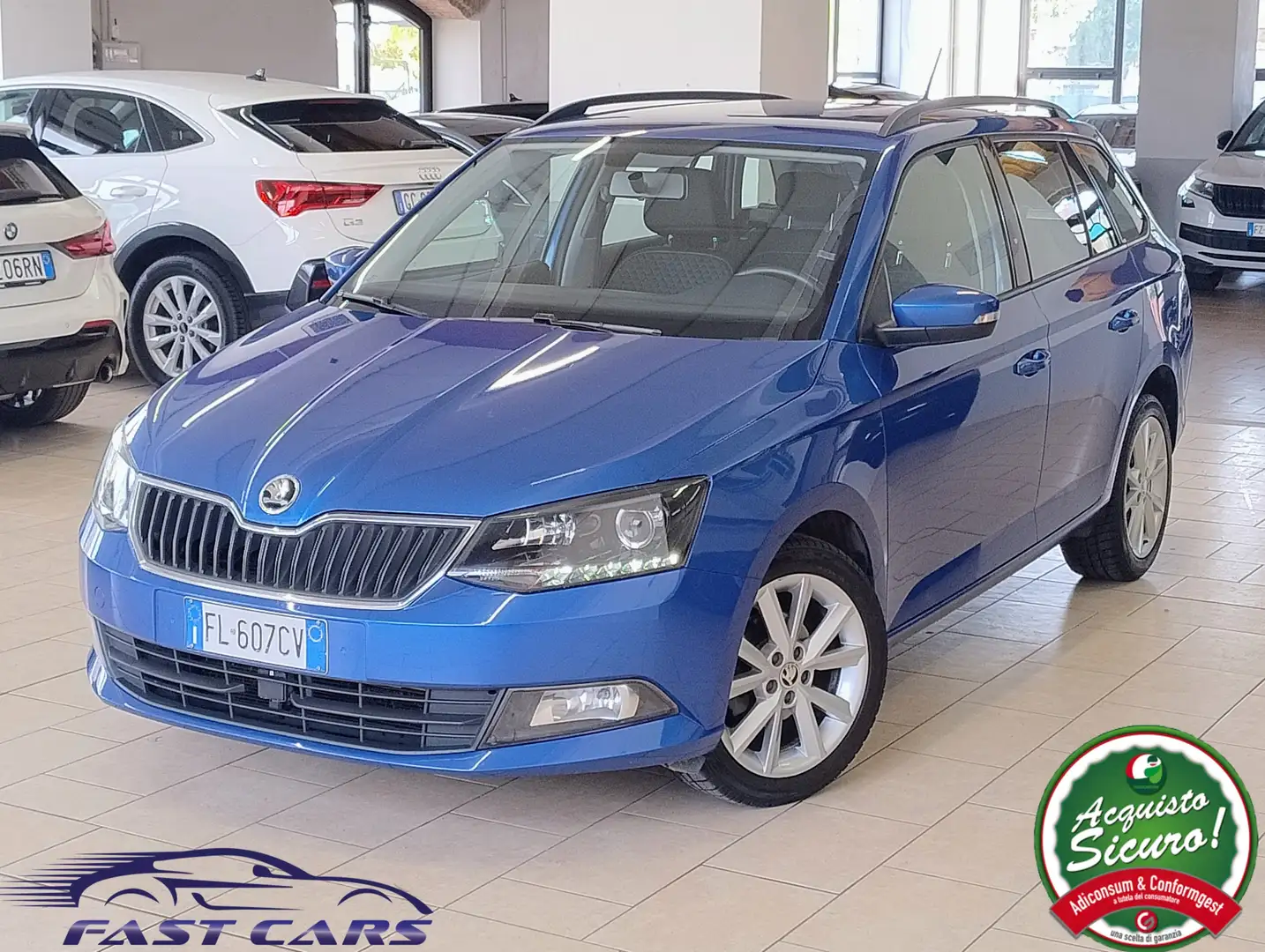 Skoda Fabia Wagon 1.4 tdi Executive 75cv Blu/Azzurro - 1