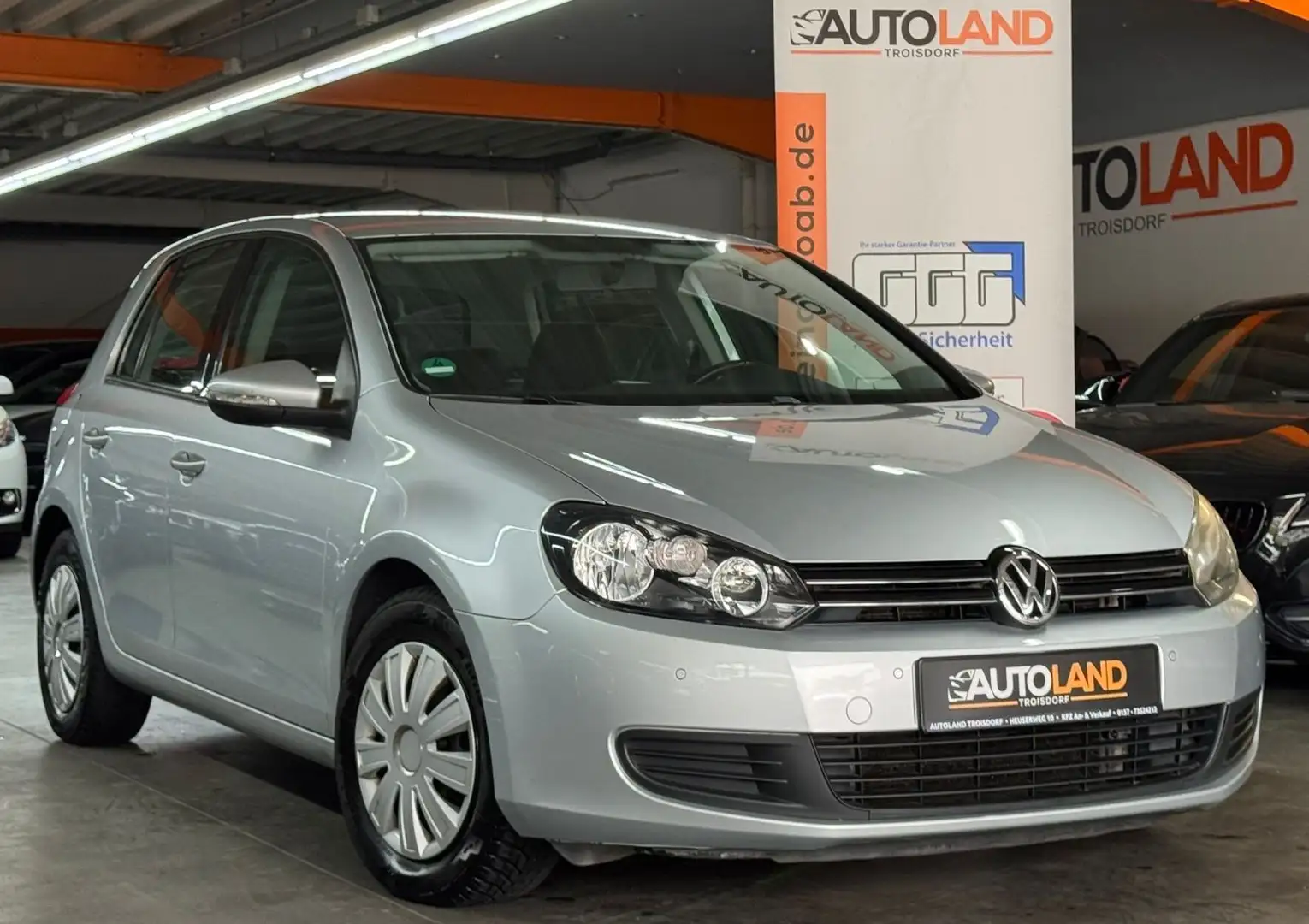 Volkswagen Golf VI*AUTOM*PDC*KLIMAAUTOM*5TÜRER* Silber - 1