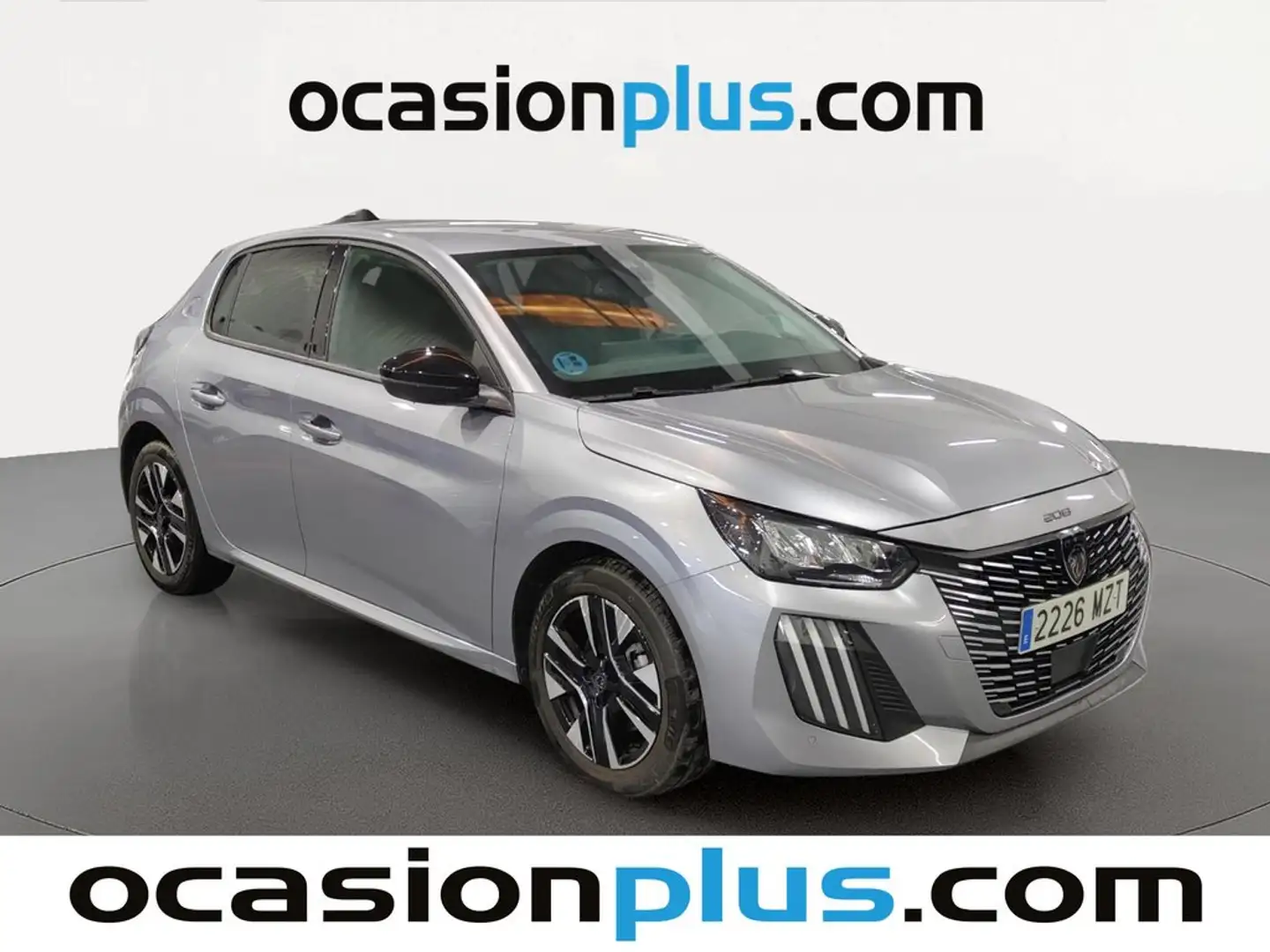 Peugeot 208 1.2 Puretech S&S Allure 100 Gris - 2