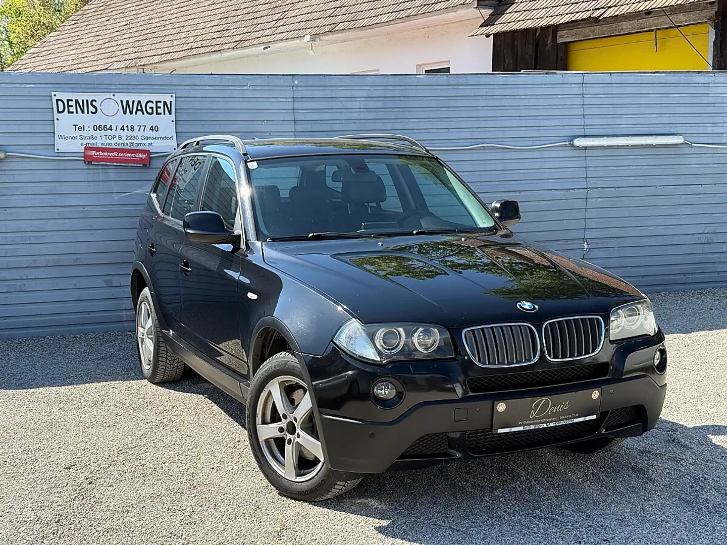 BMW X3 2,0d XDrive Aut. Schwarz - 2